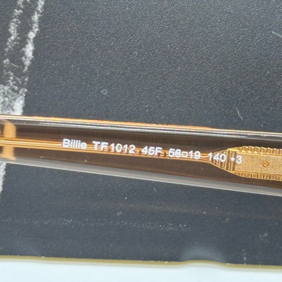 NEW TOM FORD TF1012 45F WOMEN SUNGLASSES TOM FORD BILLIE FT1012 45F EYEWEAR - Picture 9 of 11